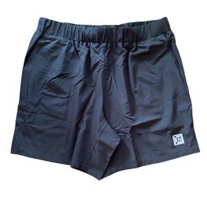 NWT Orangetheory Fitness Men's Black Running Shorts LG Lightweight Performance